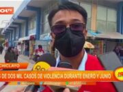 Chiclayo: más de mil casos de violencia durante enero y junio