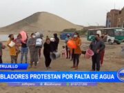 Trujillo: pobladores protestan por falta de agua