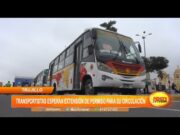 Trujillo: transportistas esperan extensión de permiso para su circulación