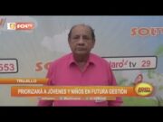 Walter Vásquez priorizará a jóvenes y niños en futura gestión
