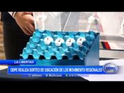 La Libertad: ODPE realiza sorteo de ubicación de los movimientos regionales
