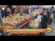 Trujillo: sube ligeramente el precio del pollo
