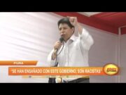 Pedro Castillo: «Se han ensañado con este gobierno, son racistas»
