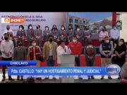 Pedro Castillo: «Hay un hostigamiento penal y judicial»