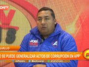 José Ruiz: «No se puede generalizar actos de corrupción en APP»