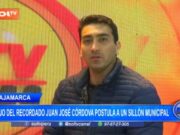 Cajamarca: hijo del recordado Juan José Córdova postula a un sillón municipal