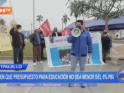 Trujillo: piden que presupuesto para educación no sea menor del 6% del PBI