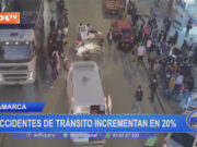Cajamarca: accidentes de tránsito incrementan en 20%