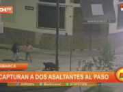 Cajamarca: capturan a dos asaltantes al paso