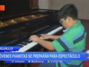 Trujillo: jóvenes pianistas se preparan para espectáculo