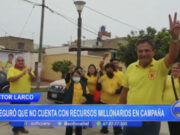 Víctor Larco: Moisés Arias aseguró que no cuenta con recursos millonarios en campaña