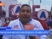 Trujillo: José Ruiz propone mejorar mercados para reubicar a los ambulantes