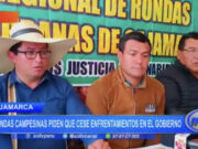 Cajamarca: rondas campesinas piden que cese enfrentamientos en el Gobierno