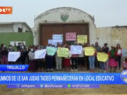 Trujillo: alumnos de I.E. San Judas Tadeo permanecerán en local educativo