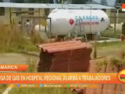 Cajamarca: fuga de gas en hospital alarma a trabajadores