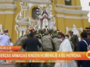 Trujillo: Fuerzas Armadas rinden homenaje a su patrona