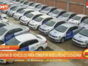 Trujillo: presentan 59 vehículos para combatir inseguridad ciudadana