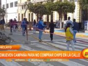 Chiclayo: promueven campaña para no comprar chips en la calle