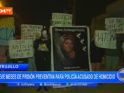 Trujillo: nueve meses de prisión preventiva para policía acusado de homicidio