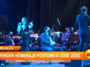 Trujillo: rinden homenaje póstumo a José José