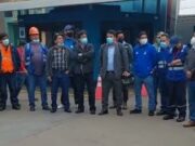 Trabajadores de Sedalib protestan por cambios de funcionarios