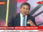 Candidato de «La escoba» quiere barrer la corrupción en la MPT