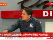 Elías Rodríguez: APP es un partido que le sirve a Acuña para intereses personales