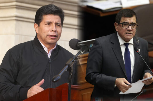 Pedro Castillo-José Williams-congreso-ejecutivo-legislativo