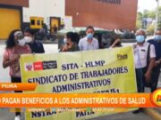 Piura: no pagan beneficios a los administrativos de salud