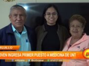 Trujillo: joven ingresa primer puesto a medicina de UNT