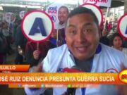 Trujillo: José Ruiz denuncia presunta guerra sucia