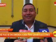 Trujillo: José Ruiz se encomienda a Dios para ganar elecciones