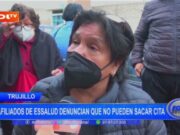 Trujillo: afiliados de EsSalud denuncian que no pueden sacar cita