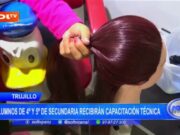 Trujillo: alumnos de 4° y 5° de secundaria recibirán capacitación técnica