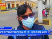 Piura: piden reconstrucción de I.E. 1026 Cura Mori