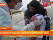 Perú: mascarillas serán obligatorias solo en hospitales y transporte público