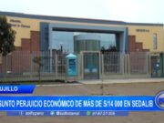 Trujillo: presunto perjuicio económico de más de s/14 000 en Sedalib