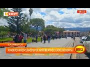 Cajamarca: ronderos preocupados por incremento de la delincuencia