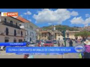 Cajamarca: culpan a comerciantes informales de congestión vehicular