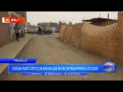 Trujillo: cercan punto crítico de basura que se encontraba frente a colegio