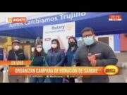 Trujillo: organizan campaña de donación de sangre