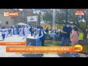 Cajamarca: ONPE brindará última capacitación a miembros de mesa