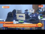 Trujillo: autoridades electorales preparan proceso de sufragio