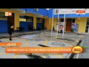Trujillo: suspenden clases en I.E. Avelino Cáceres por desborde de desagüe