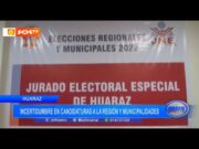 Huaraz: incertidumbre en candidaturas a la región y municipalidades