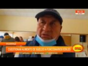 Huaraz: cuestionan aumento de sueldo a funcionarios ediles