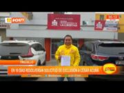 Trujillo: en 10 días resolverían solicitud de exclusión a César Acuña