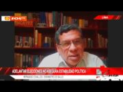 Hernando Cevallos: «adelantar elecciones no asegura estabilidad política»