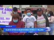 Trujillo: salen en defensa de mujer detenida con más S/ 1.7 millones