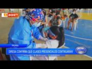 Piura: Diresa confirma que clases presenciales continuarán